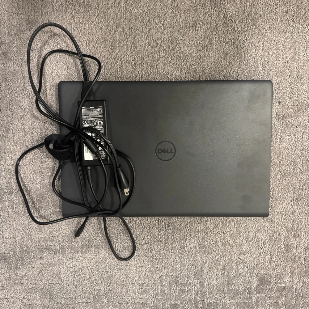 Dell Black Laptop with Charger